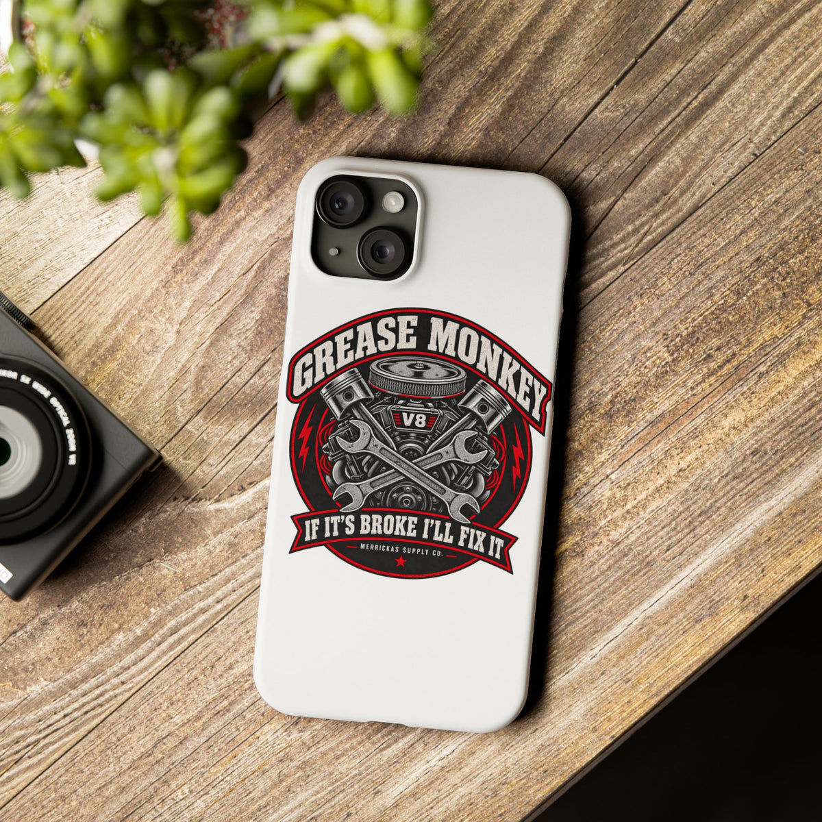 Grease Monkey Phone Case