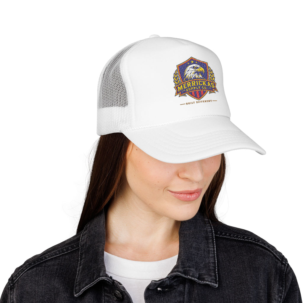 Merrickas Heritage Shield Foam Trucker Hat