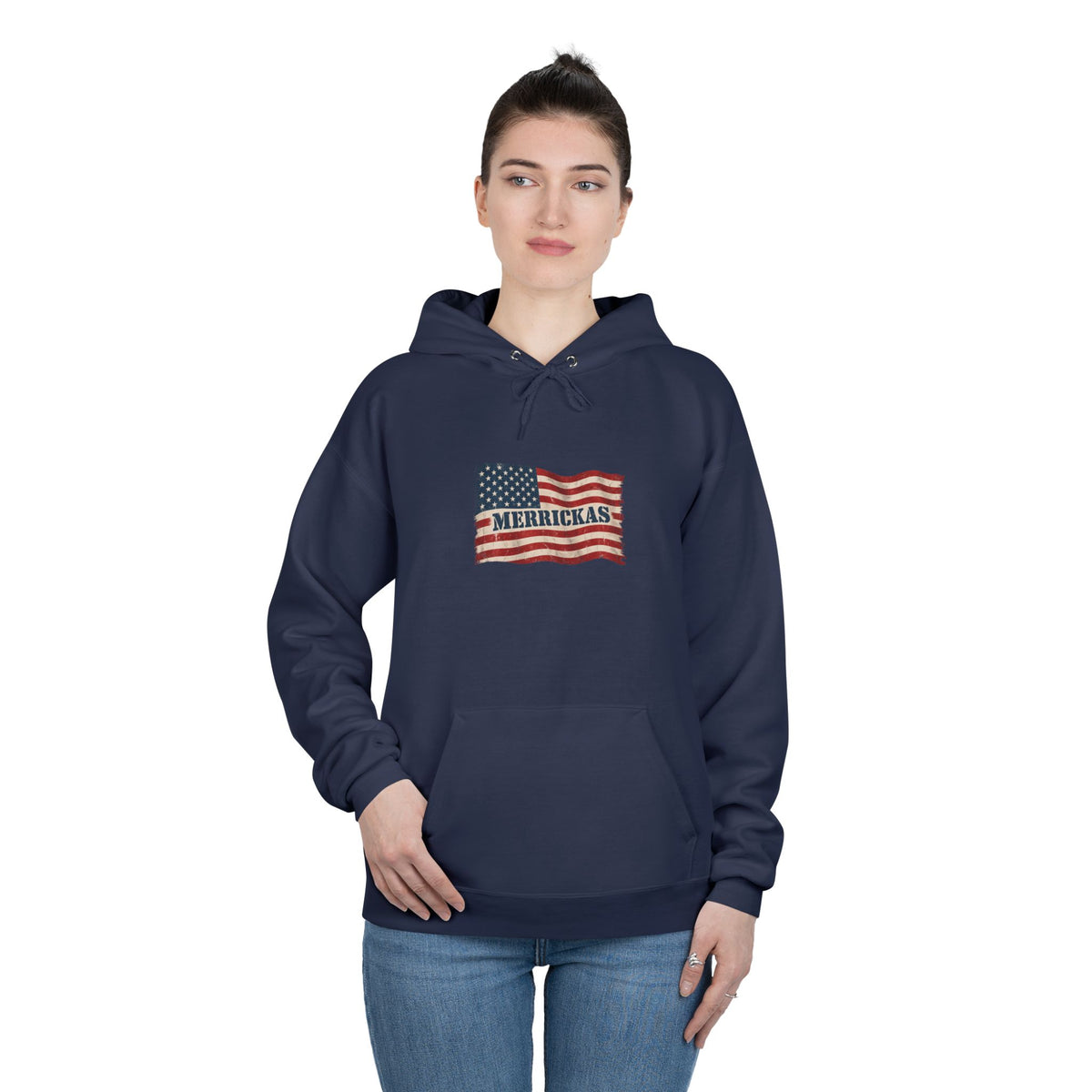 Merrickas Flag Heavyweight Hoodie