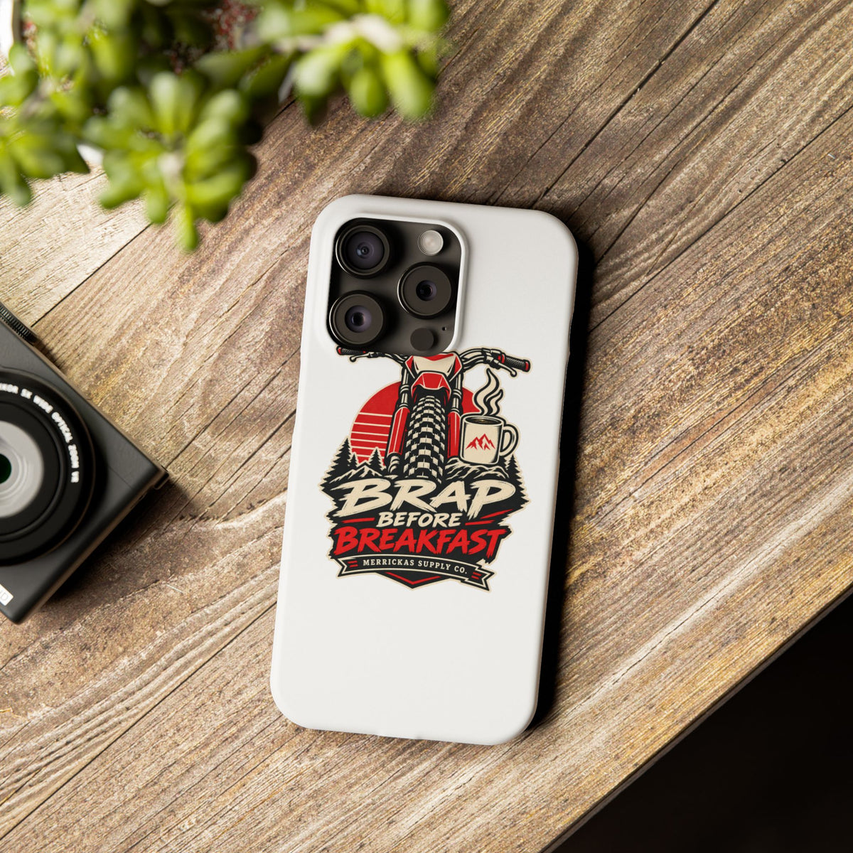 Brap Before Breakfast Phone Case