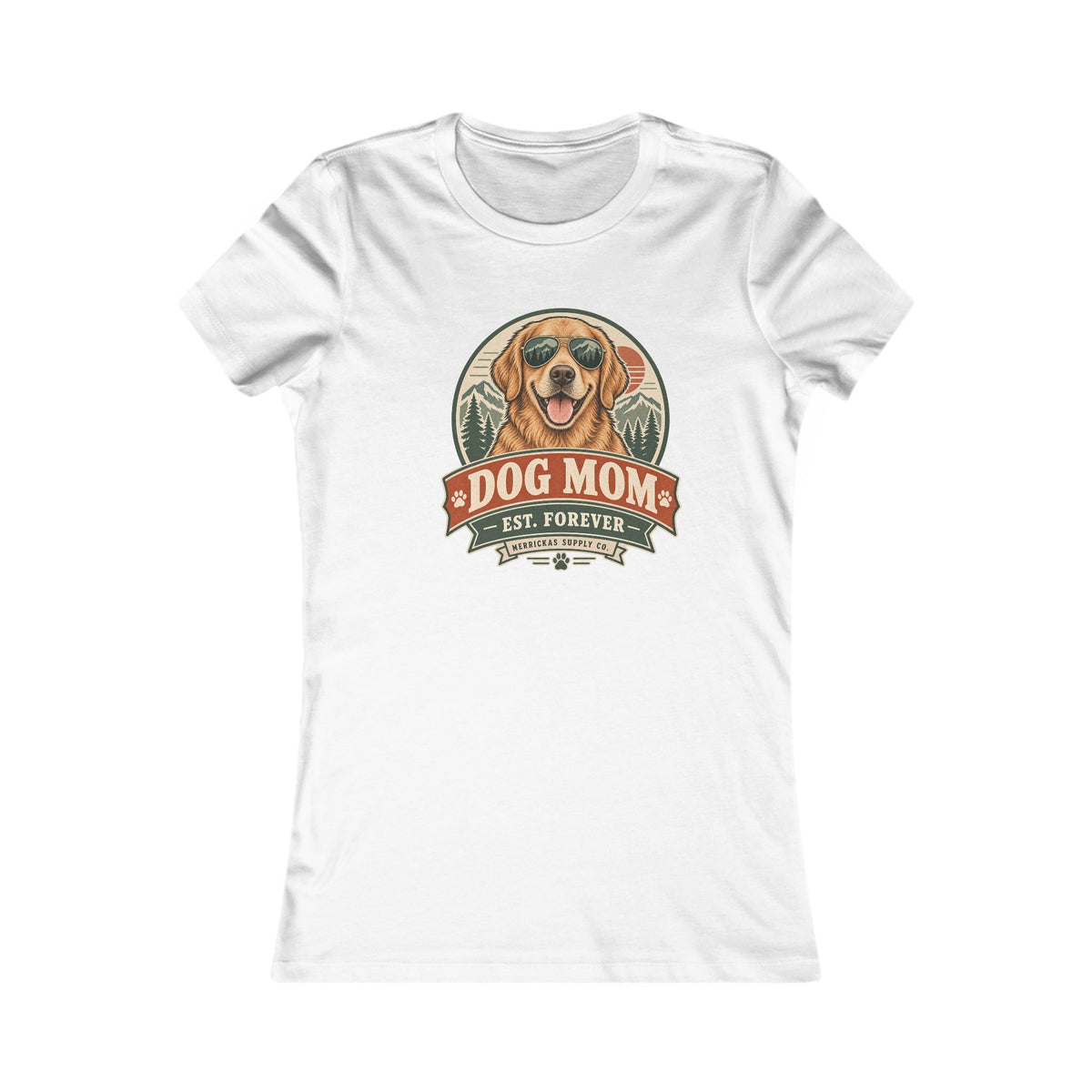 Dog Mom Est. Forever Women's Tee