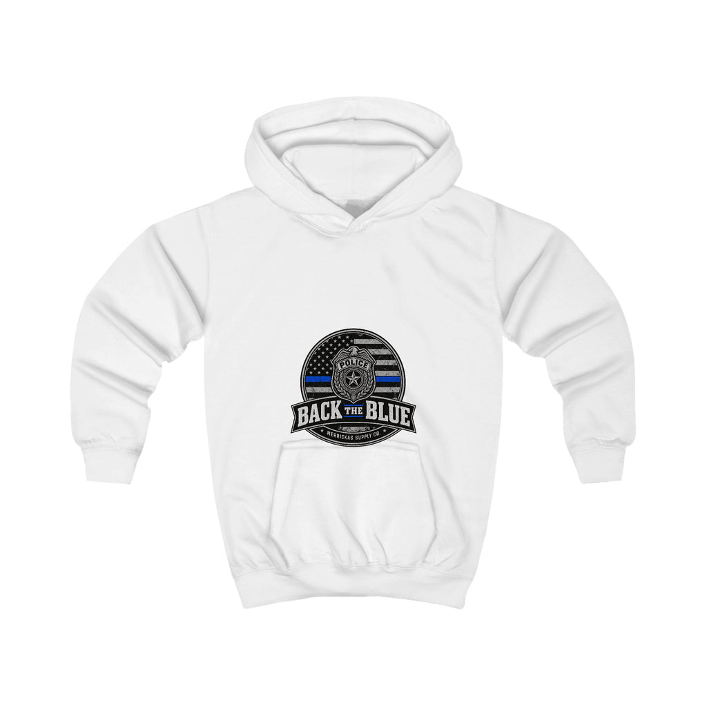 Back The Blue Kids' Hoodie