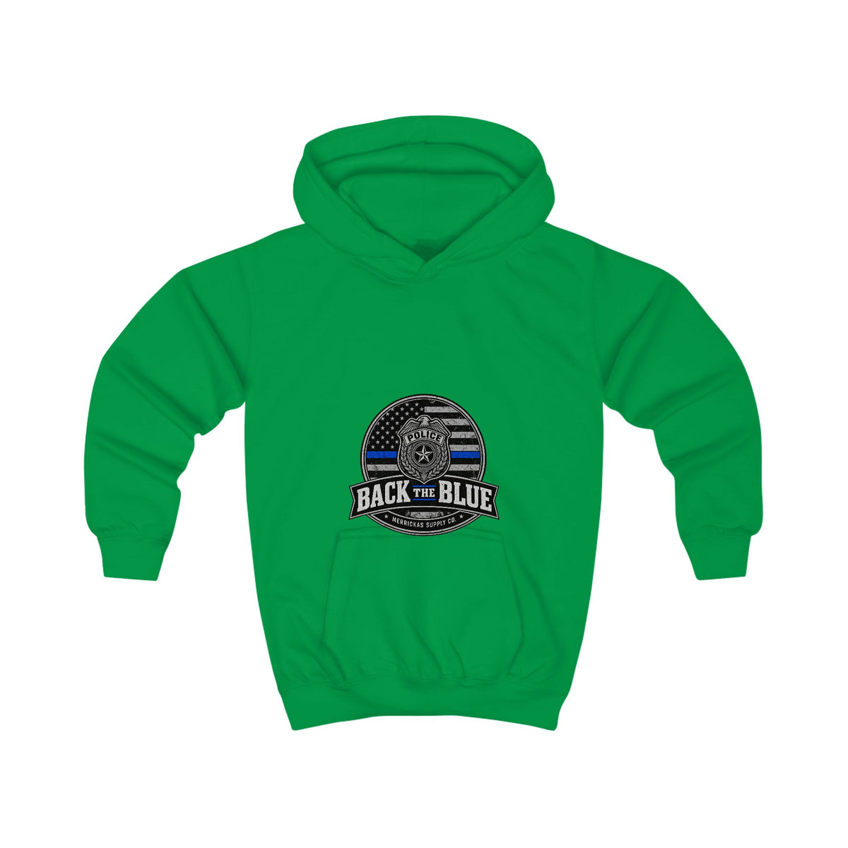 Back The Blue Kids' Hoodie