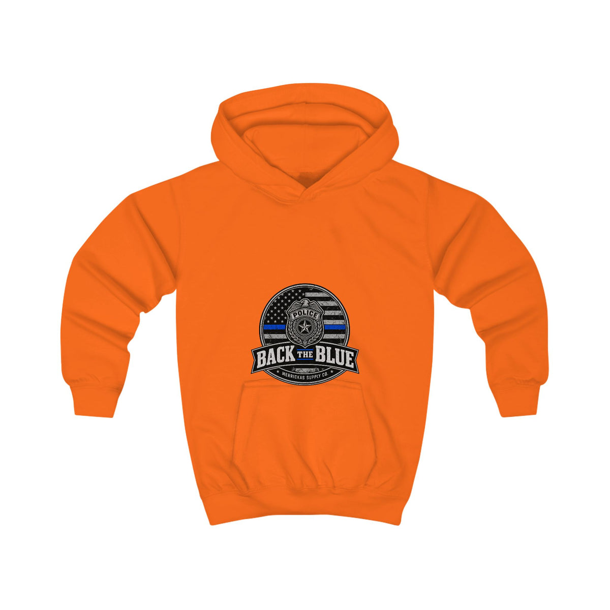 Back The Blue Kids' Hoodie