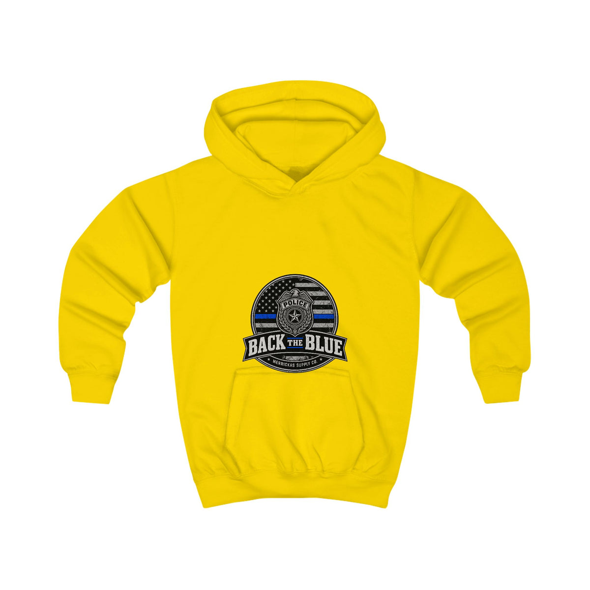 Back The Blue Kids' Hoodie