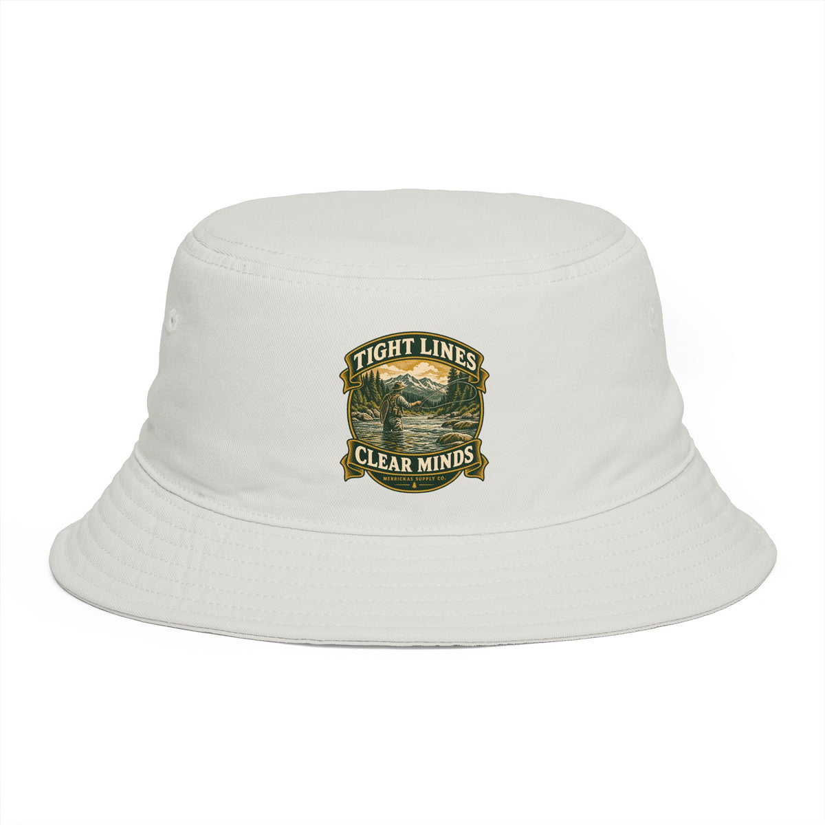 Tight Lines Clear Minds Bucket Hat