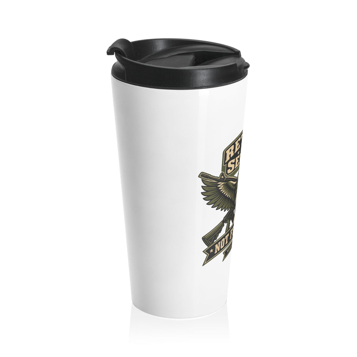 Retired From Service Not From Duty Travel Mug