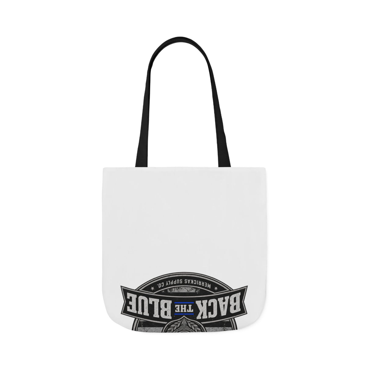 Back The Blue Canvas Wall Art