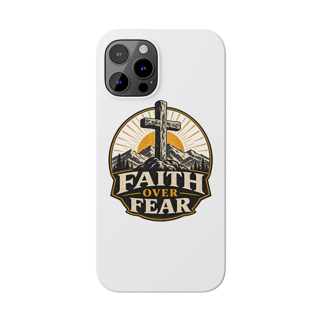 Faith Over Fear Phone Case