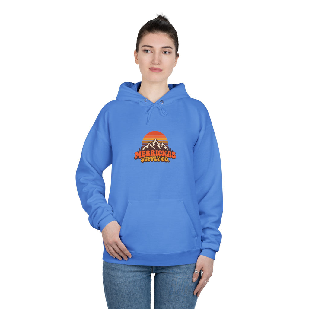 Merrickas Retro Sunset Mountain Hoodie
