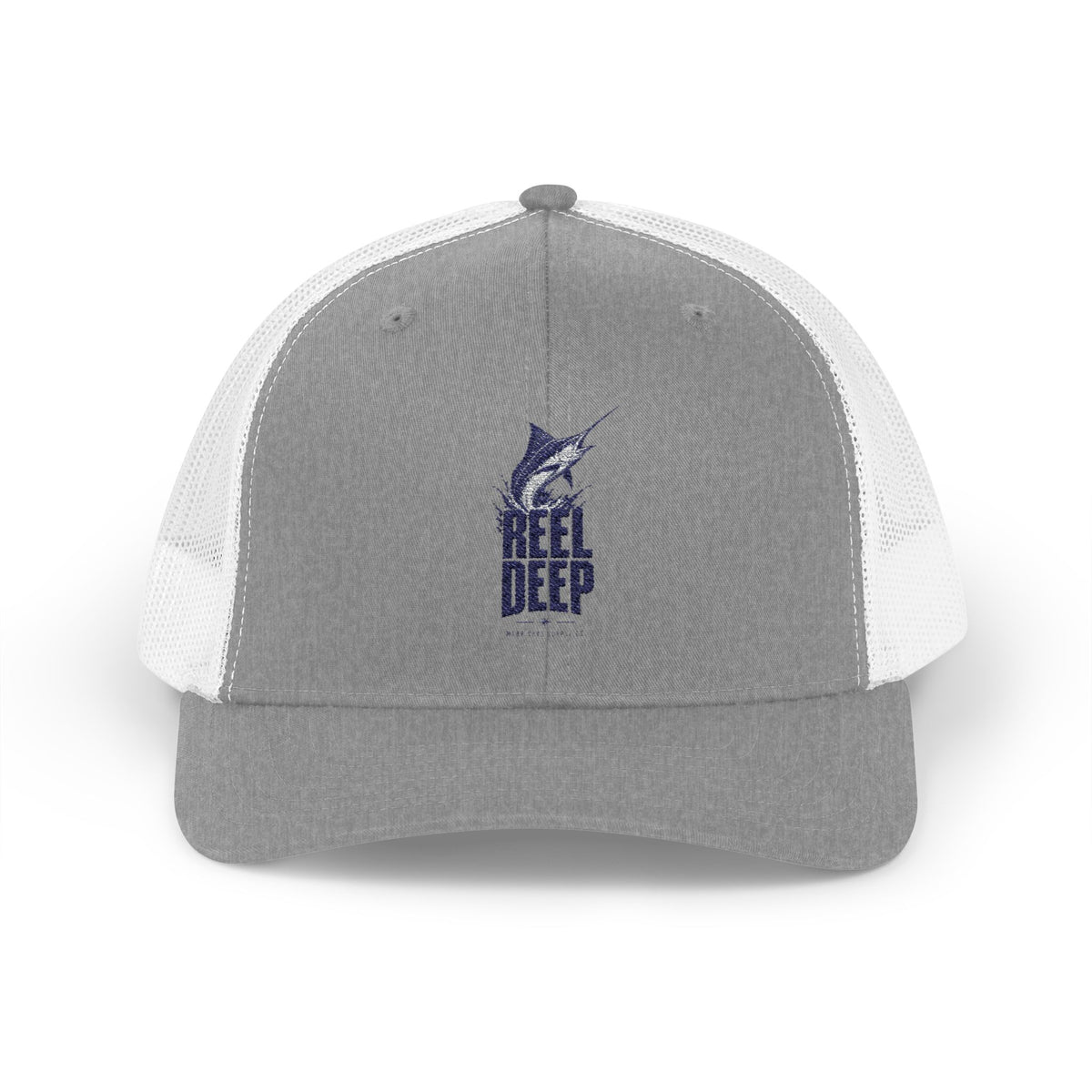 Reel Deep Snapback Trucker Cap