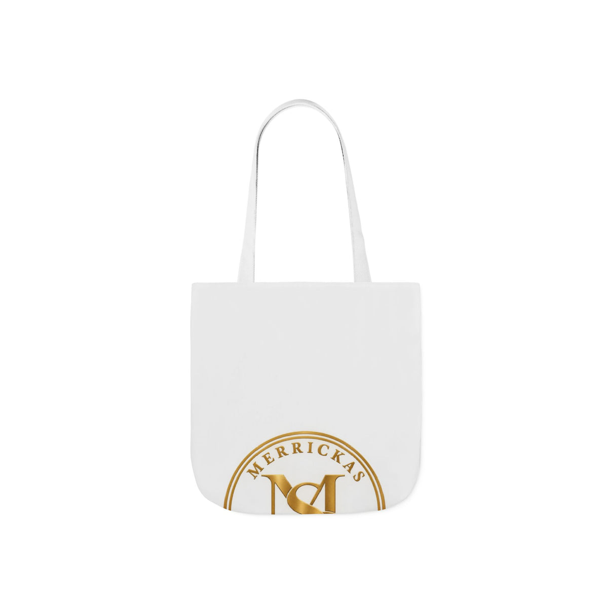Merrickas Gold MSC Monogram Canvas Wall Art