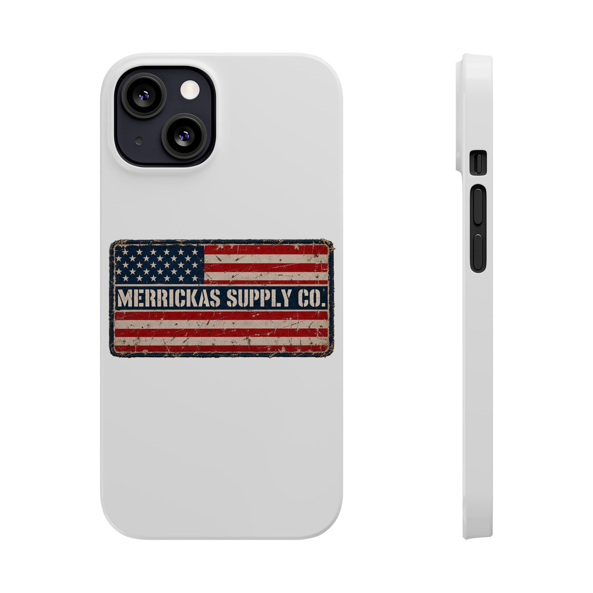 Merrickas American Flag Patch Phone Case