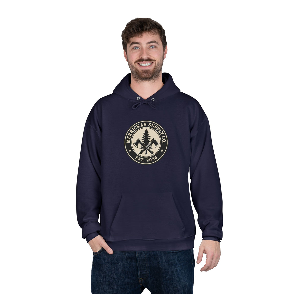 Merrickas Heritage Axe Badge Hoodie