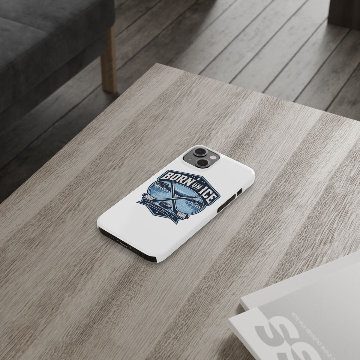 Born On Ice Phone Case