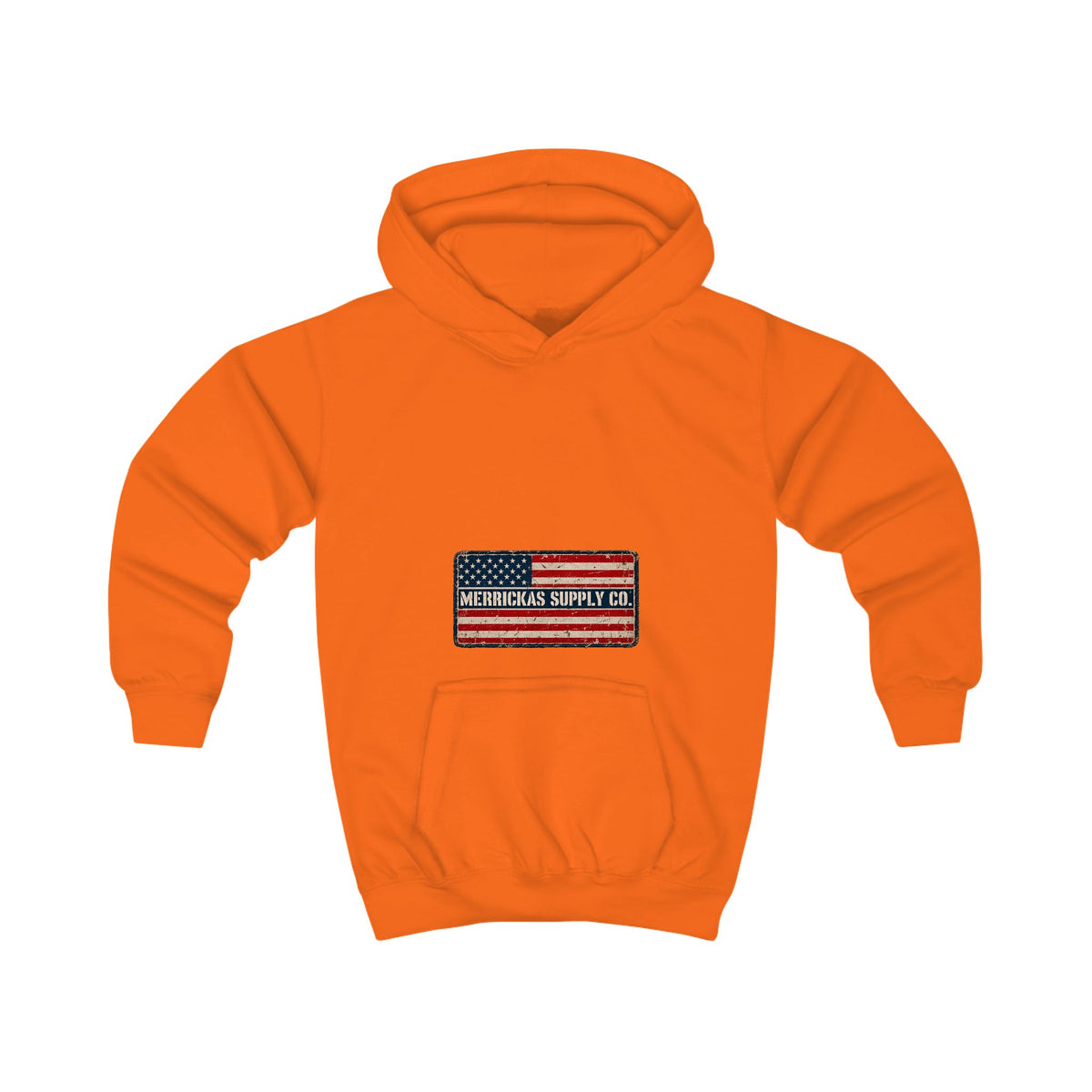 Merrickas American Flag Patch Kids' Hoodie
