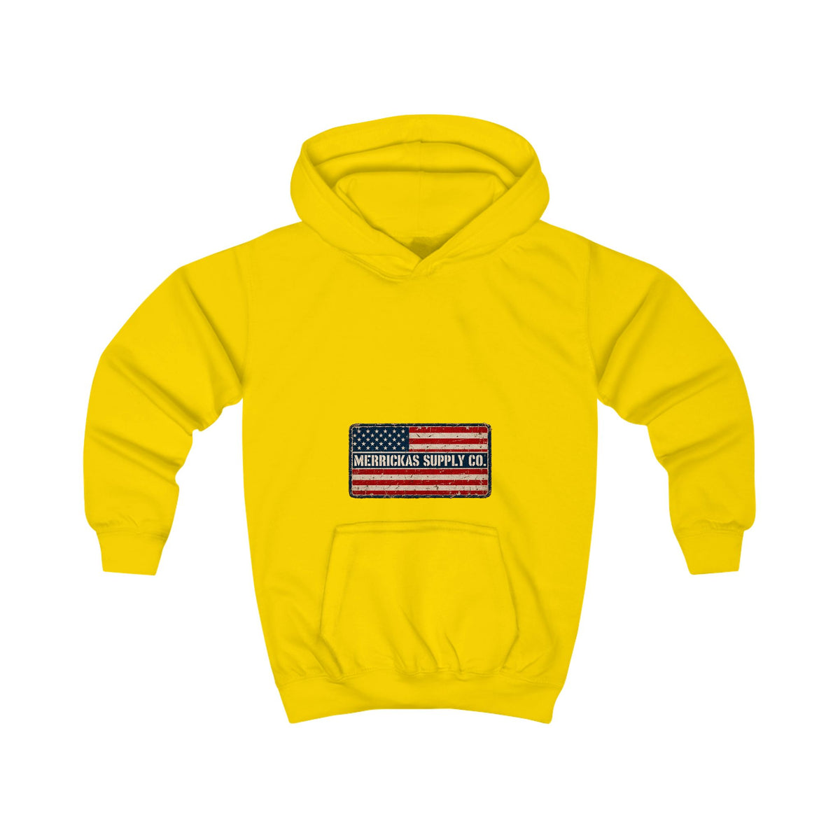 Merrickas American Flag Patch Kids' Hoodie