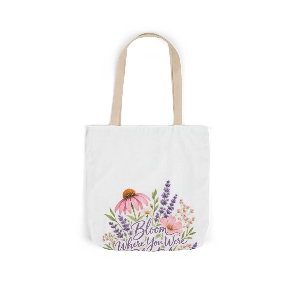 Bloom Where You Were Planted Anyway Canvas Wall Art
