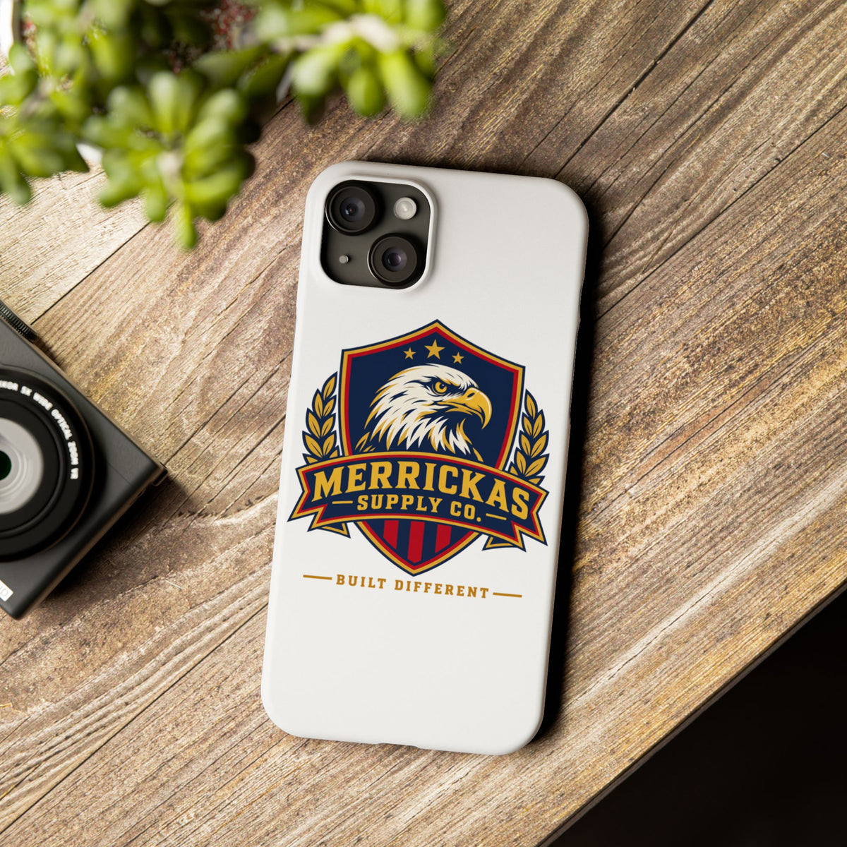 Merrickas Eagle Shield Crest Phone Case