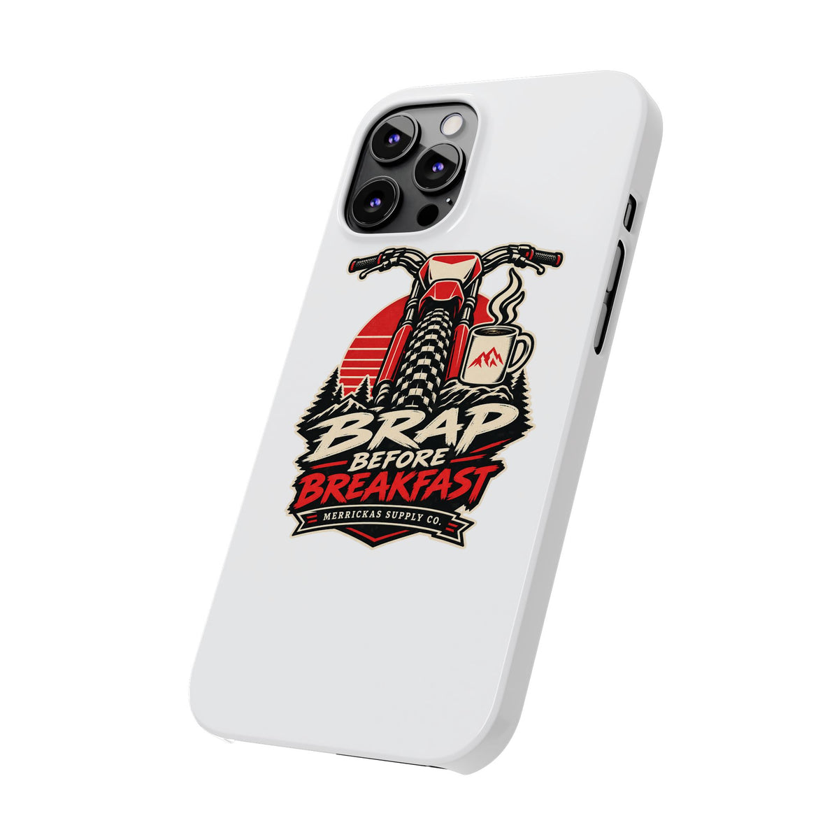 Brap Before Breakfast Phone Case