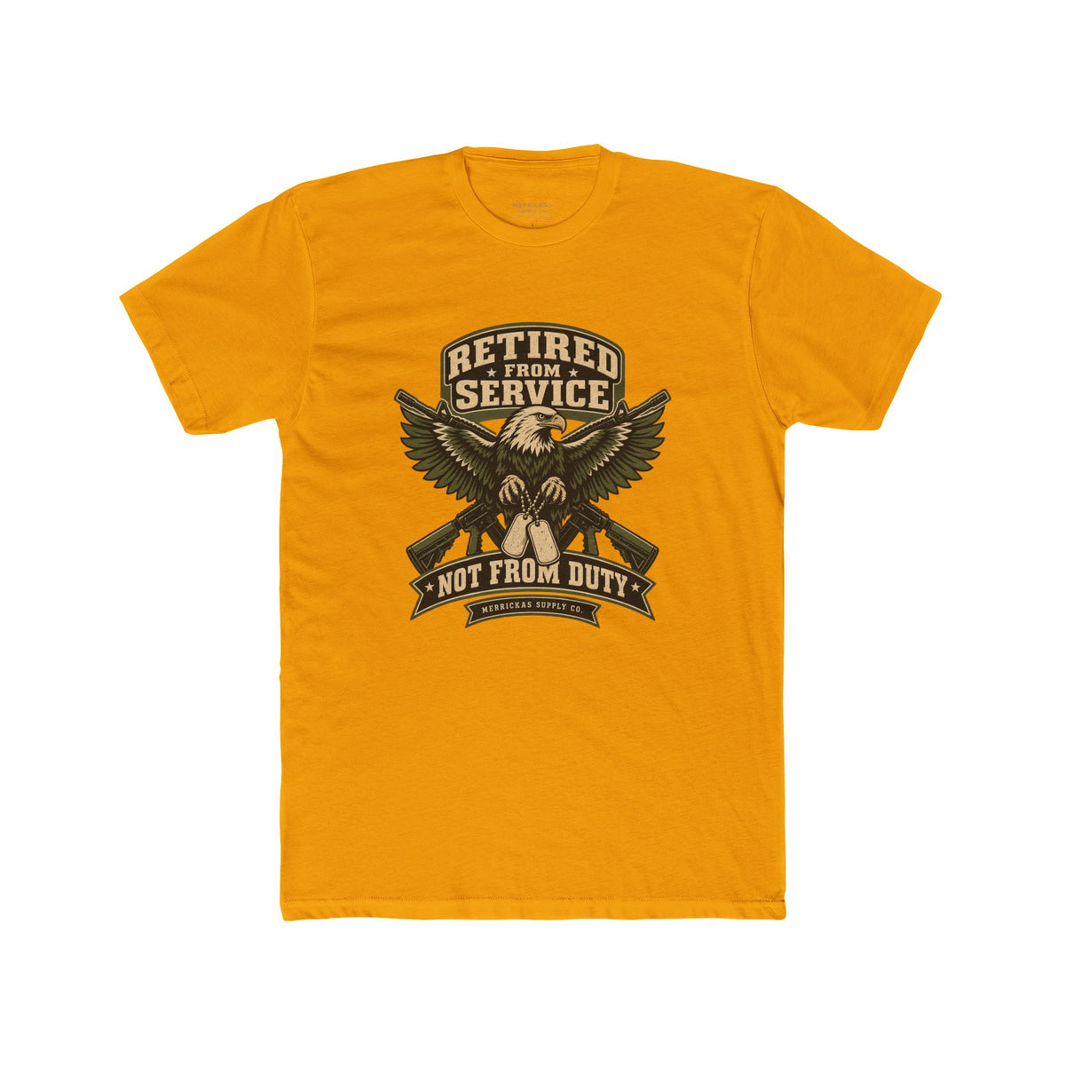 Retired From Service Not From Duty T-Shirt