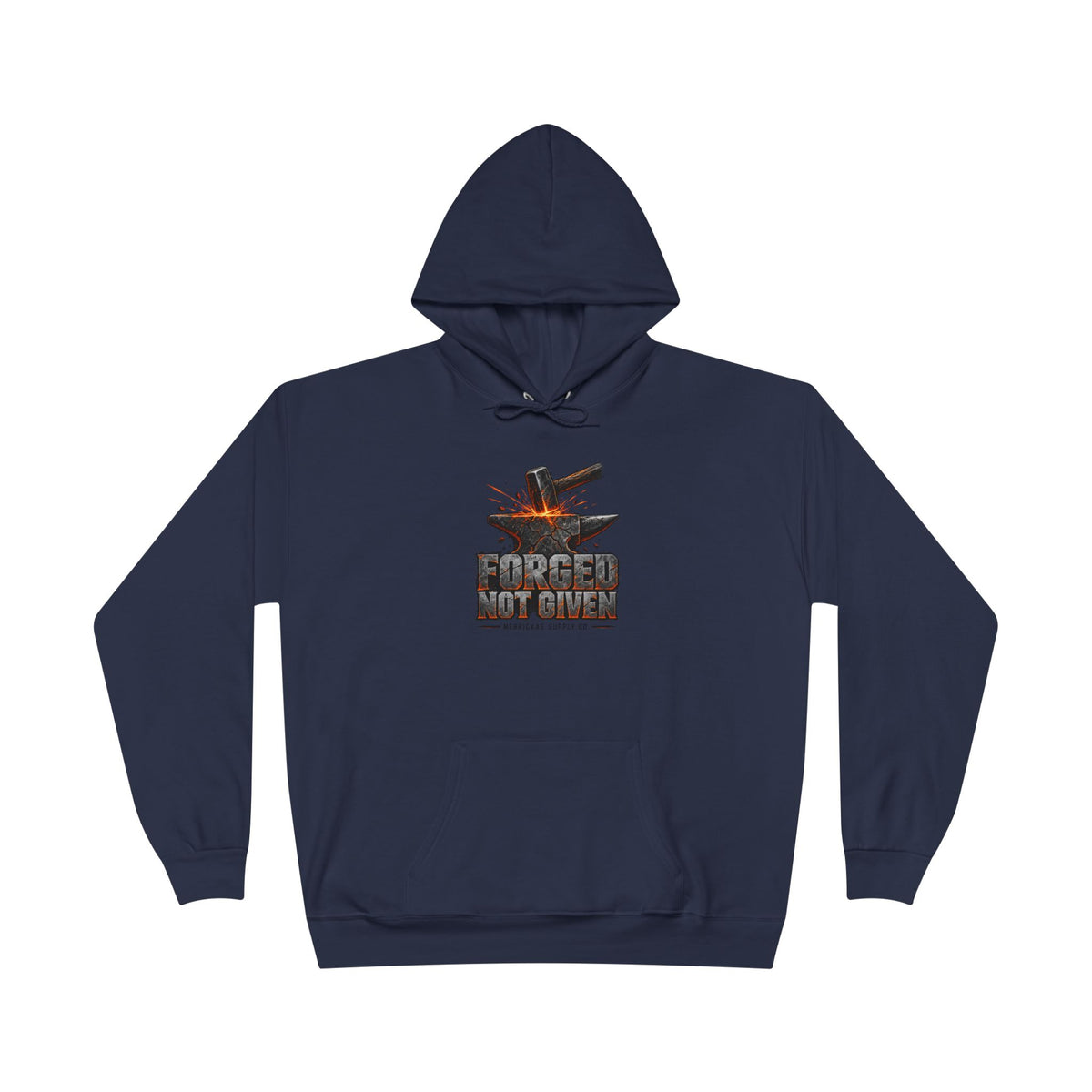 Forged Not Given Heavyweight Hoodie