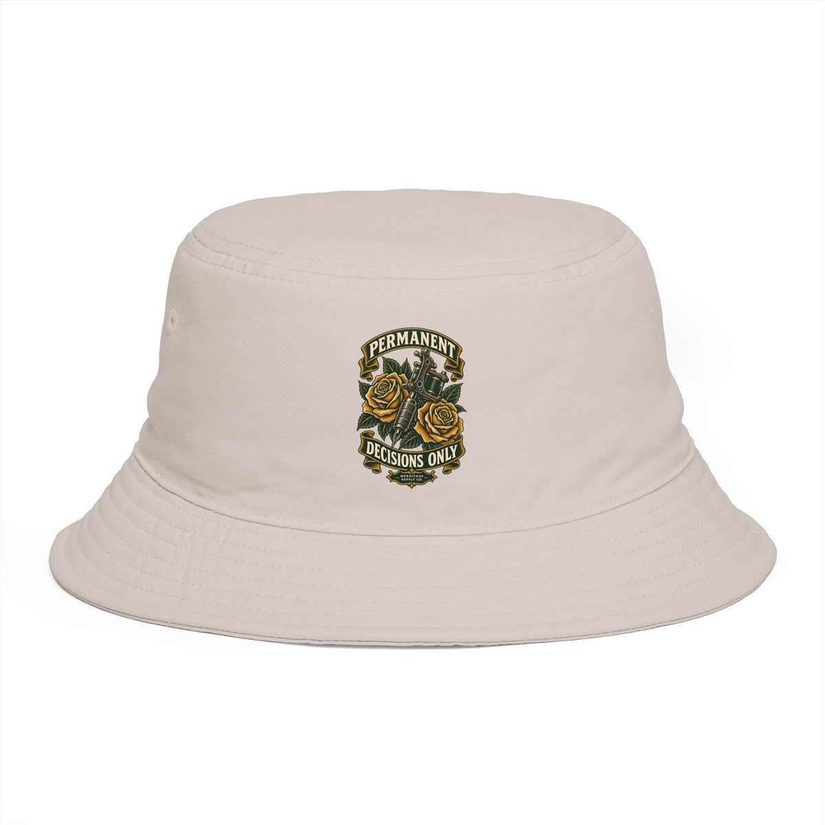 Permanent Decisions Only Bucket Hat