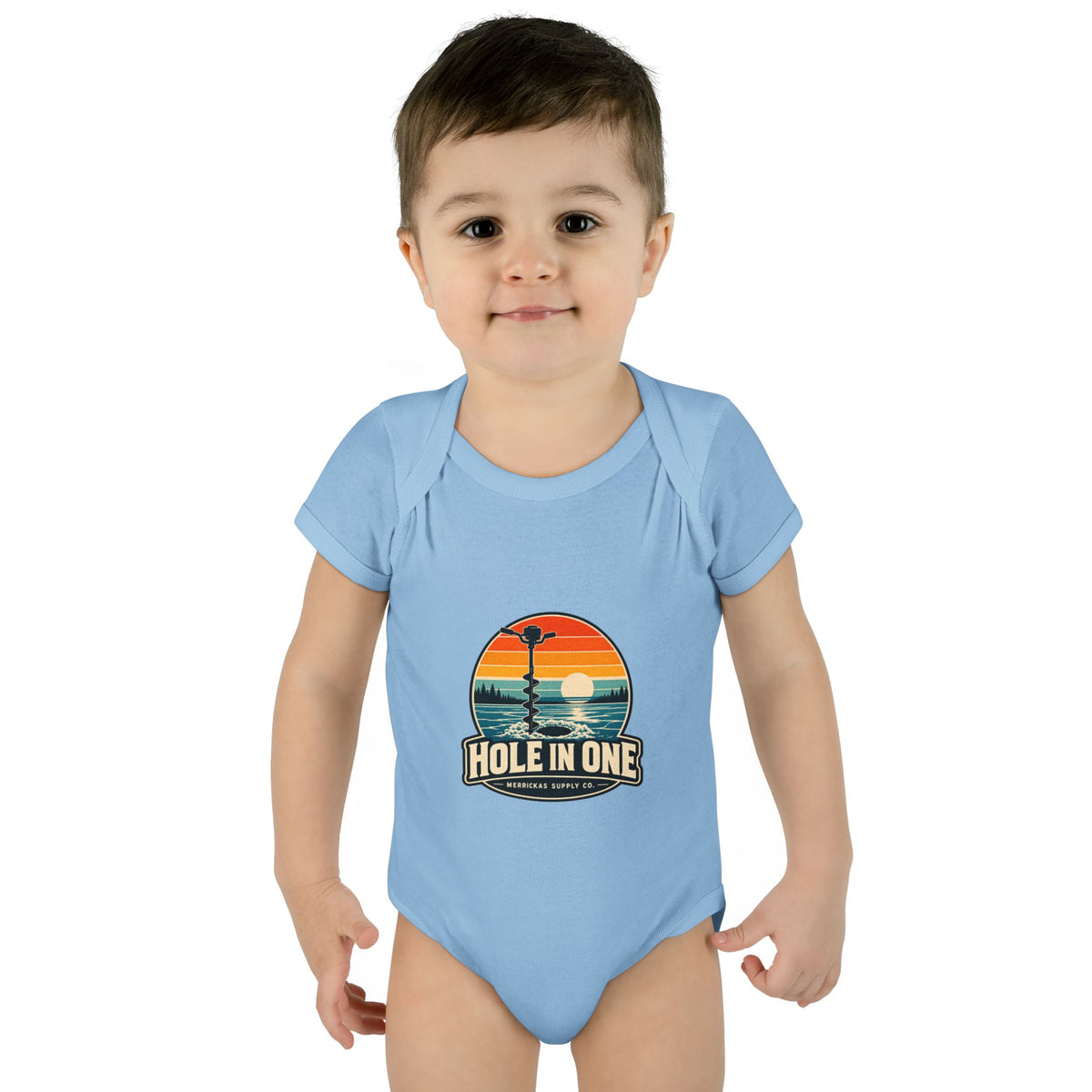 Hole In One Baby Onesie
