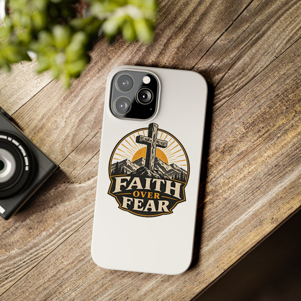 Faith Over Fear Phone Case