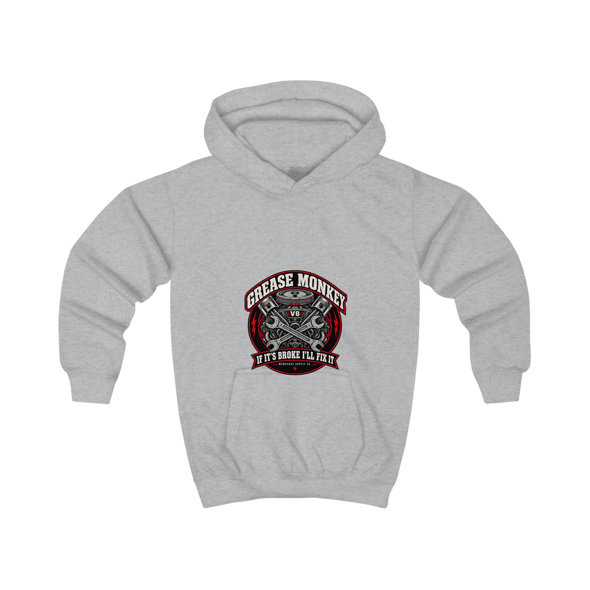 Grease Monkey Kids' Hoodie