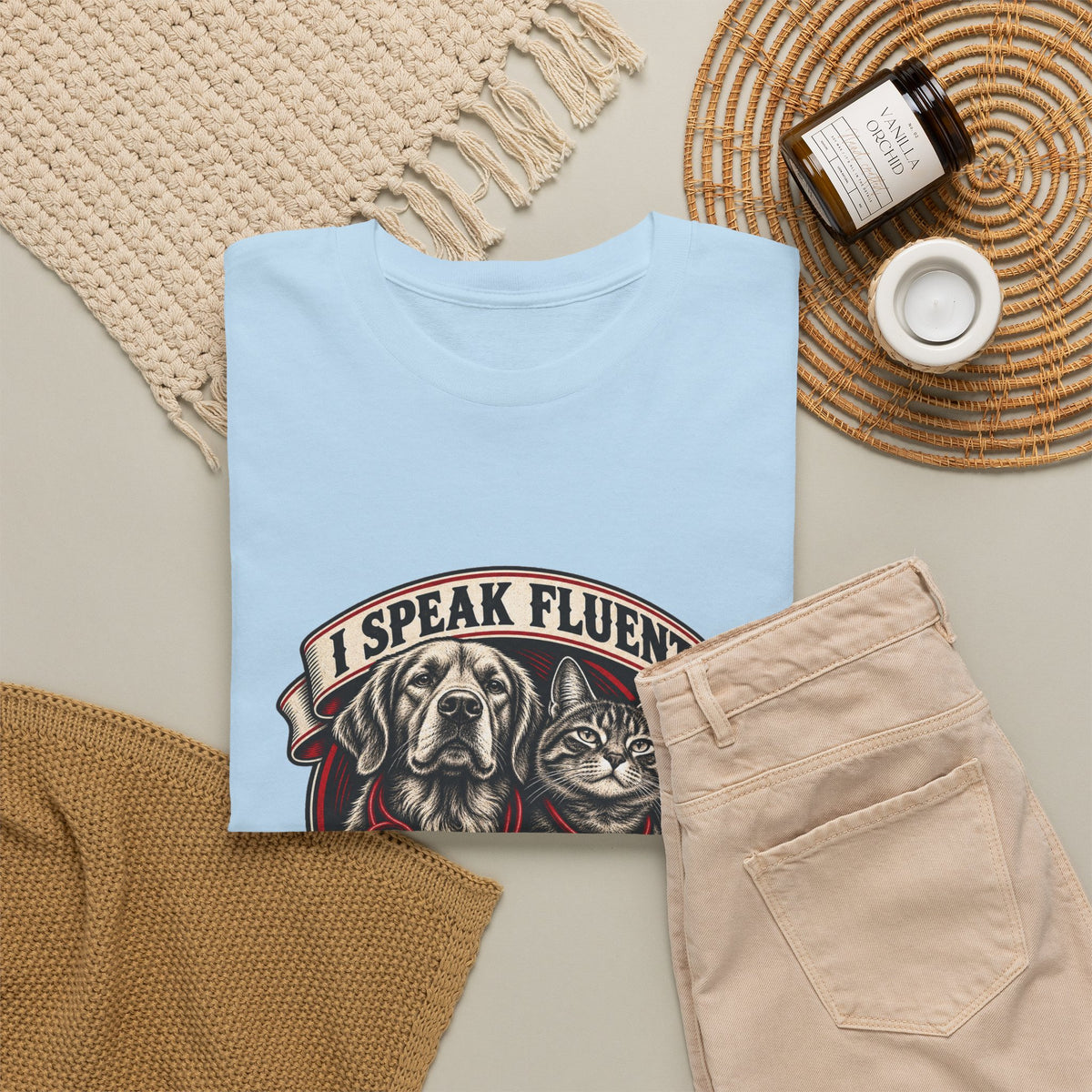 I Speak Fluent Bark And Meow Classic Tee
