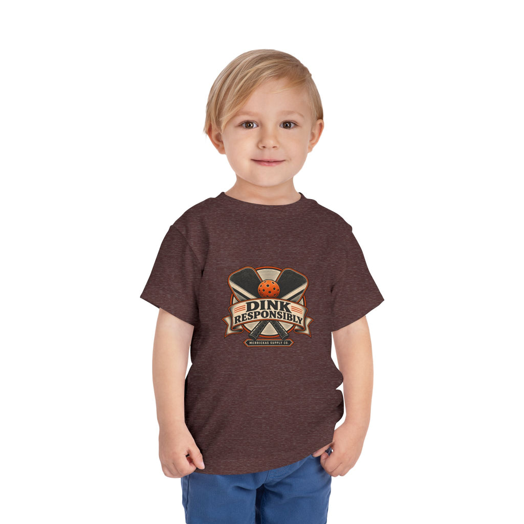 Dink Responsibly Toddler Tee