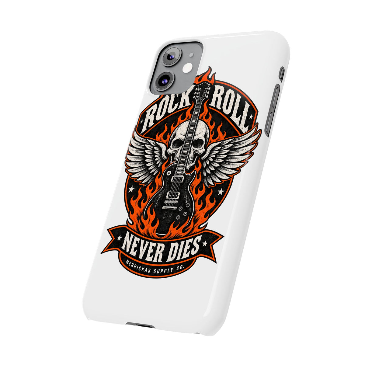 Rock N Roll Never Dies Phone Case