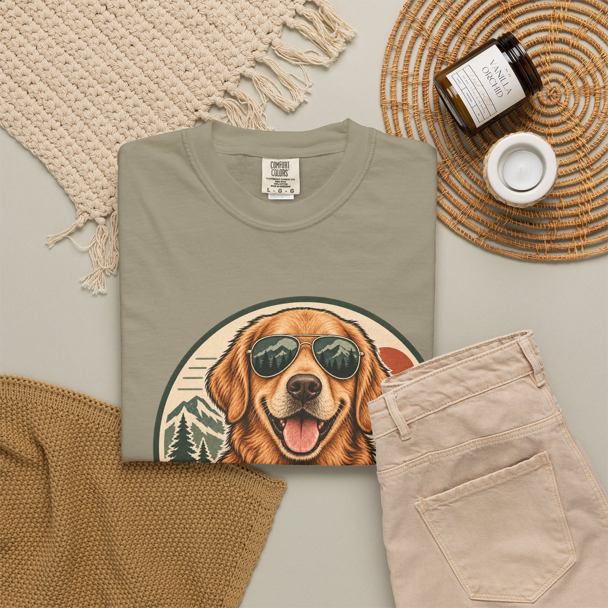 Dog Mom Est. Forever Garment-Dyed Tee