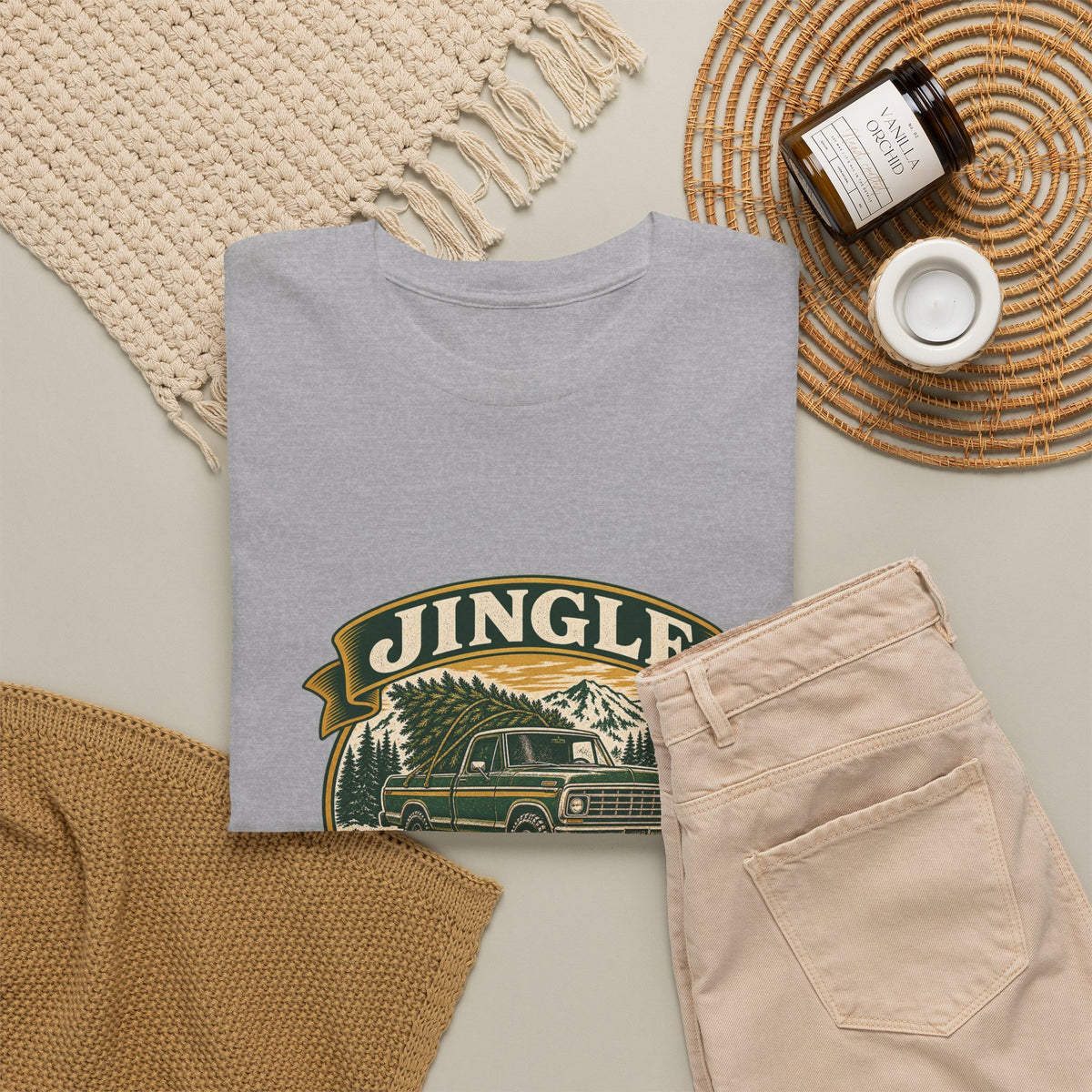 Jingle All The Way Home Classic Tee