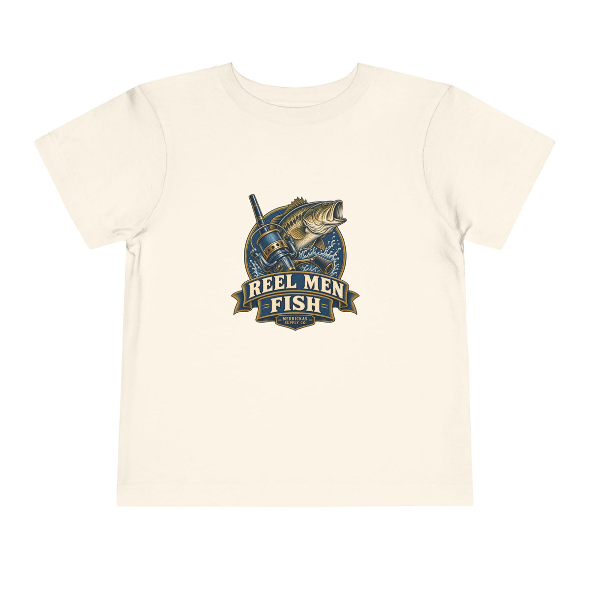 Reel Men Fish Toddler Tee