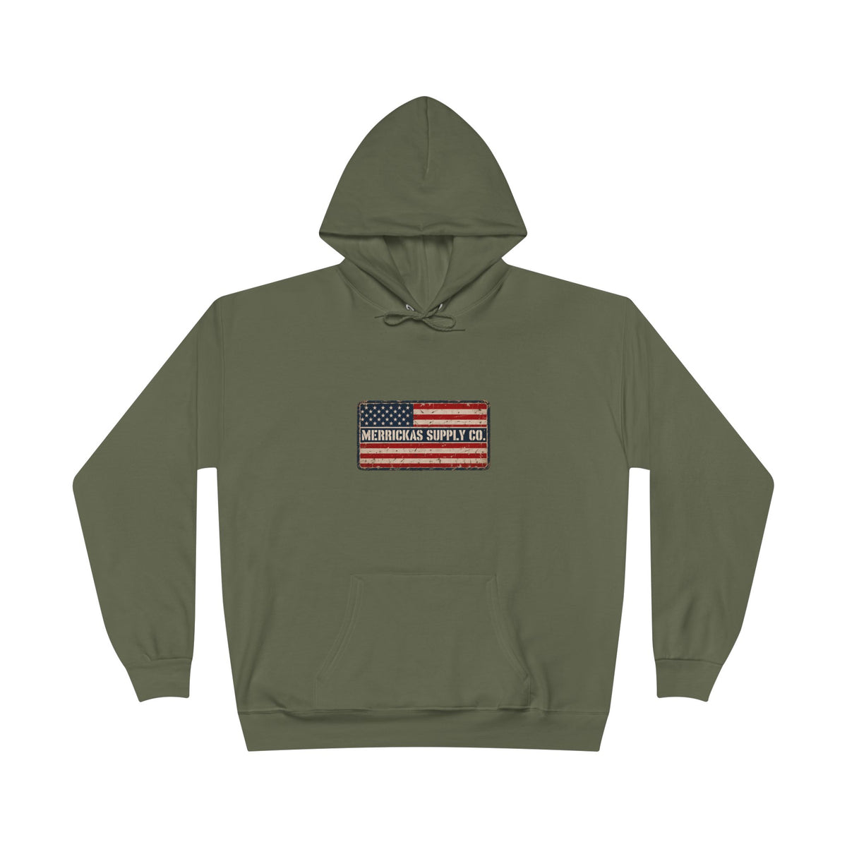 Merrickas American Flag Patch Hoodie