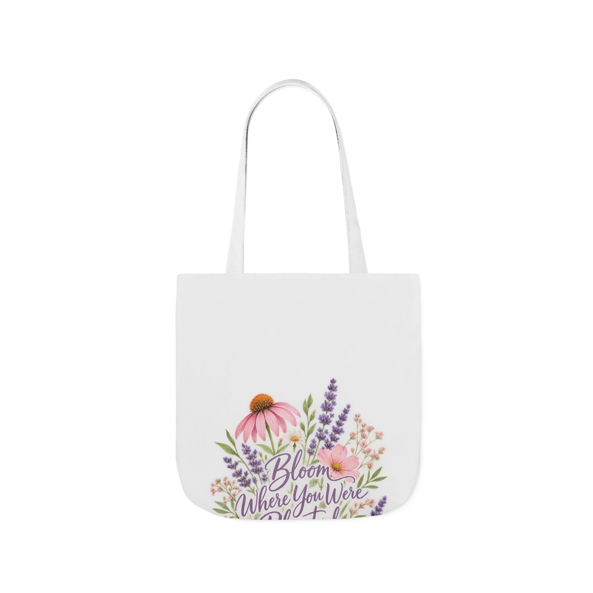 Bloom Where You Were Planted Anyway Canvas Wall Art