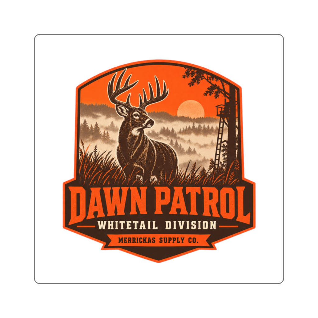 Dawn Patrol Whitetail Division Sticker