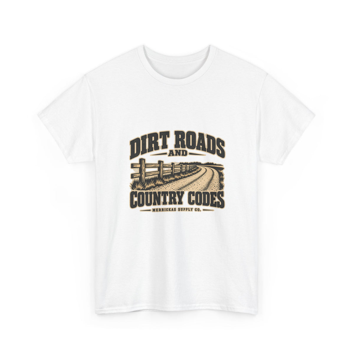Dirt Roads And Country Codes Classic Tee