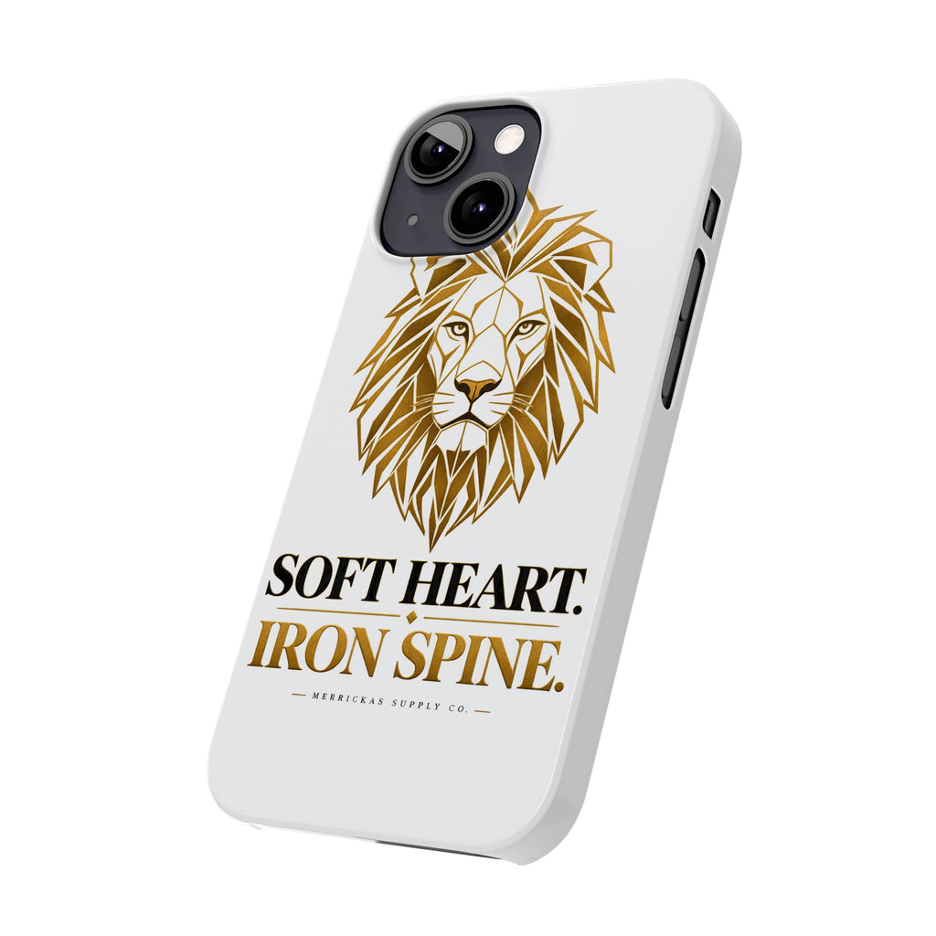 Soft Heart Iron Spine Phone Case