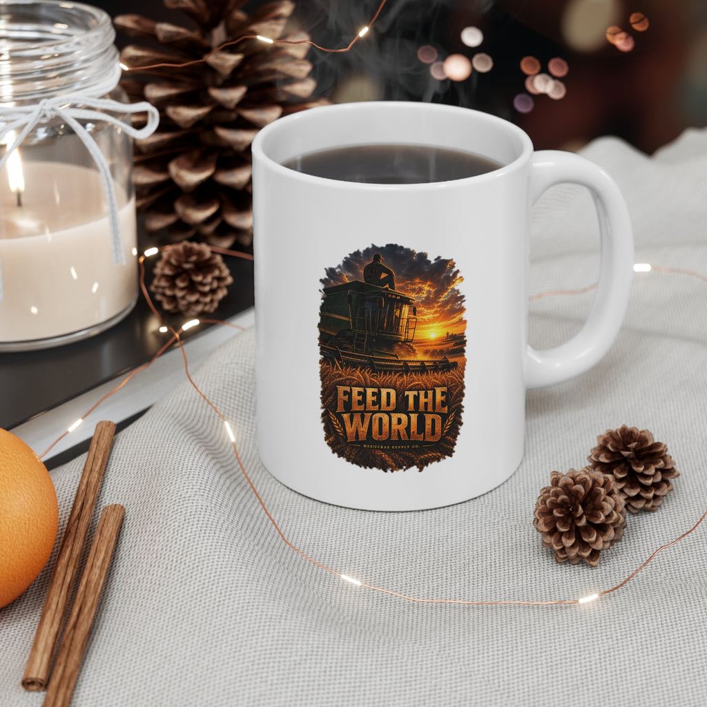 Feed The World Coffee Mug 11oz
