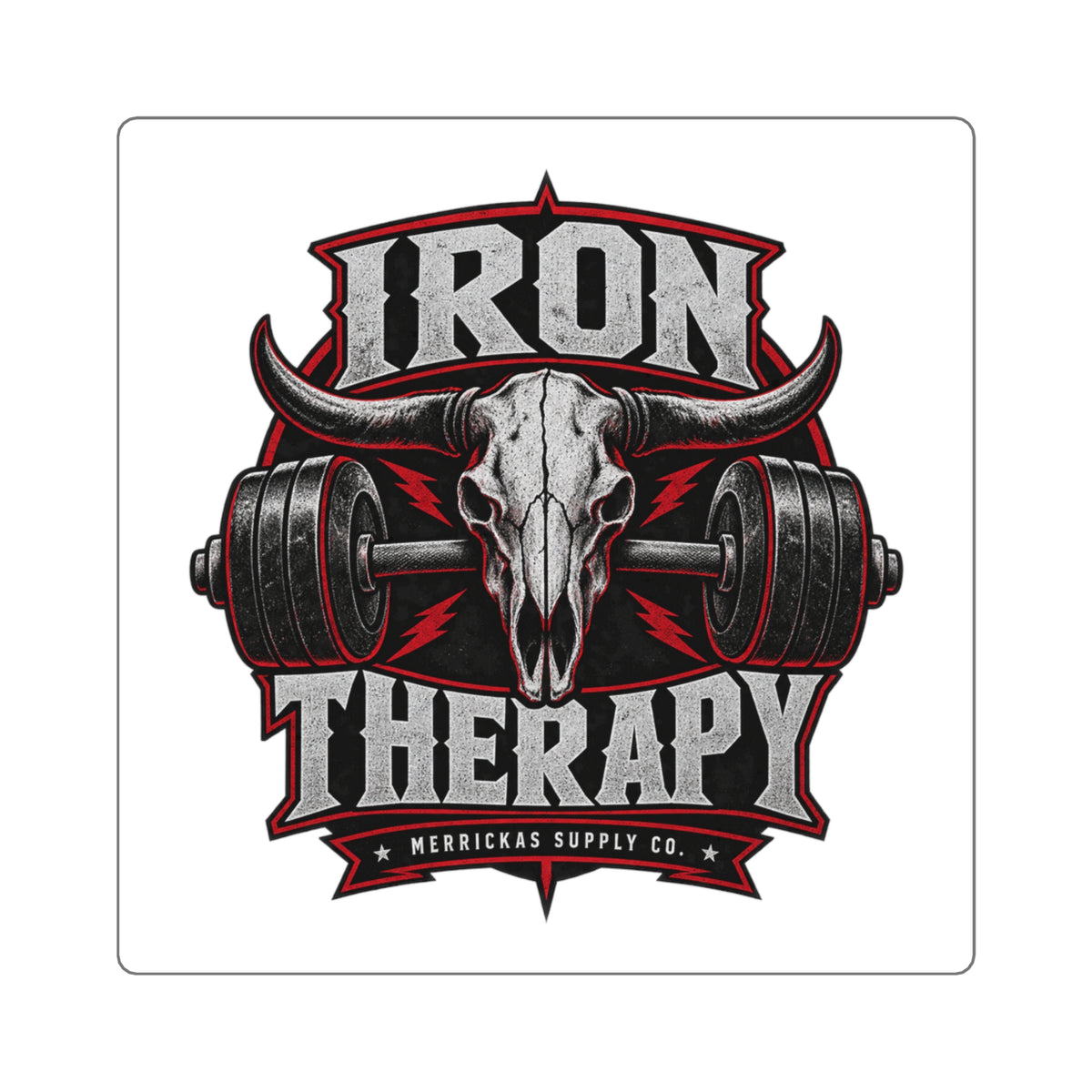 Iron Therapy Sticker