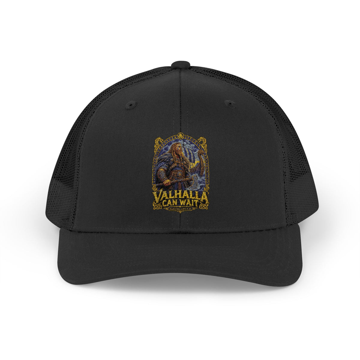 Valhalla Can Wait Snapback Trucker Cap