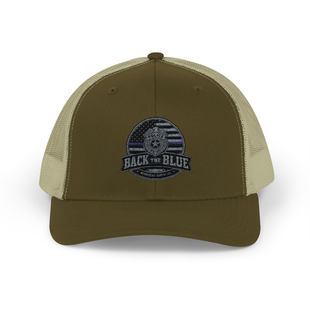 Back The Blue Snapback Trucker Hat