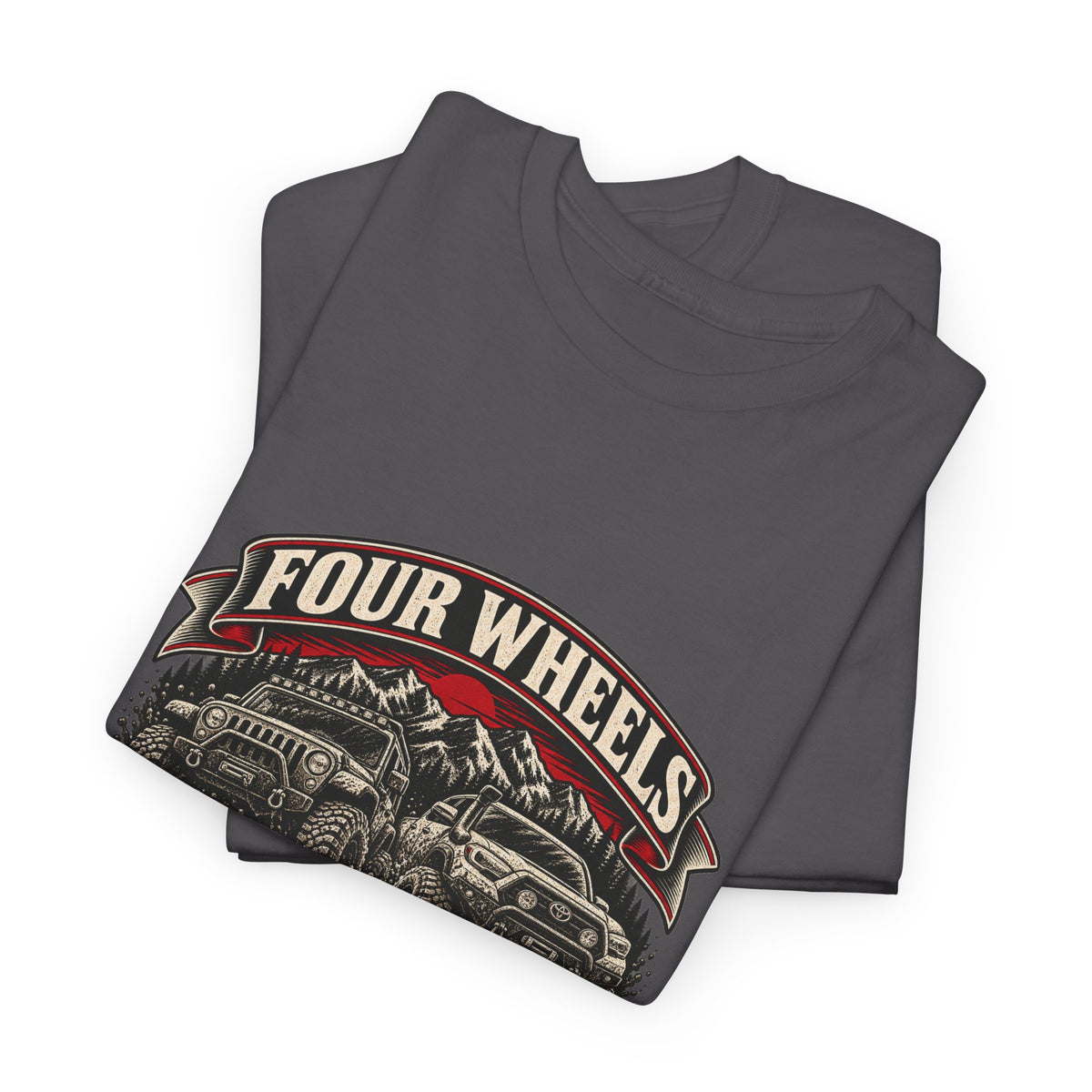 Four Wheels Zero Rules Classic Tee