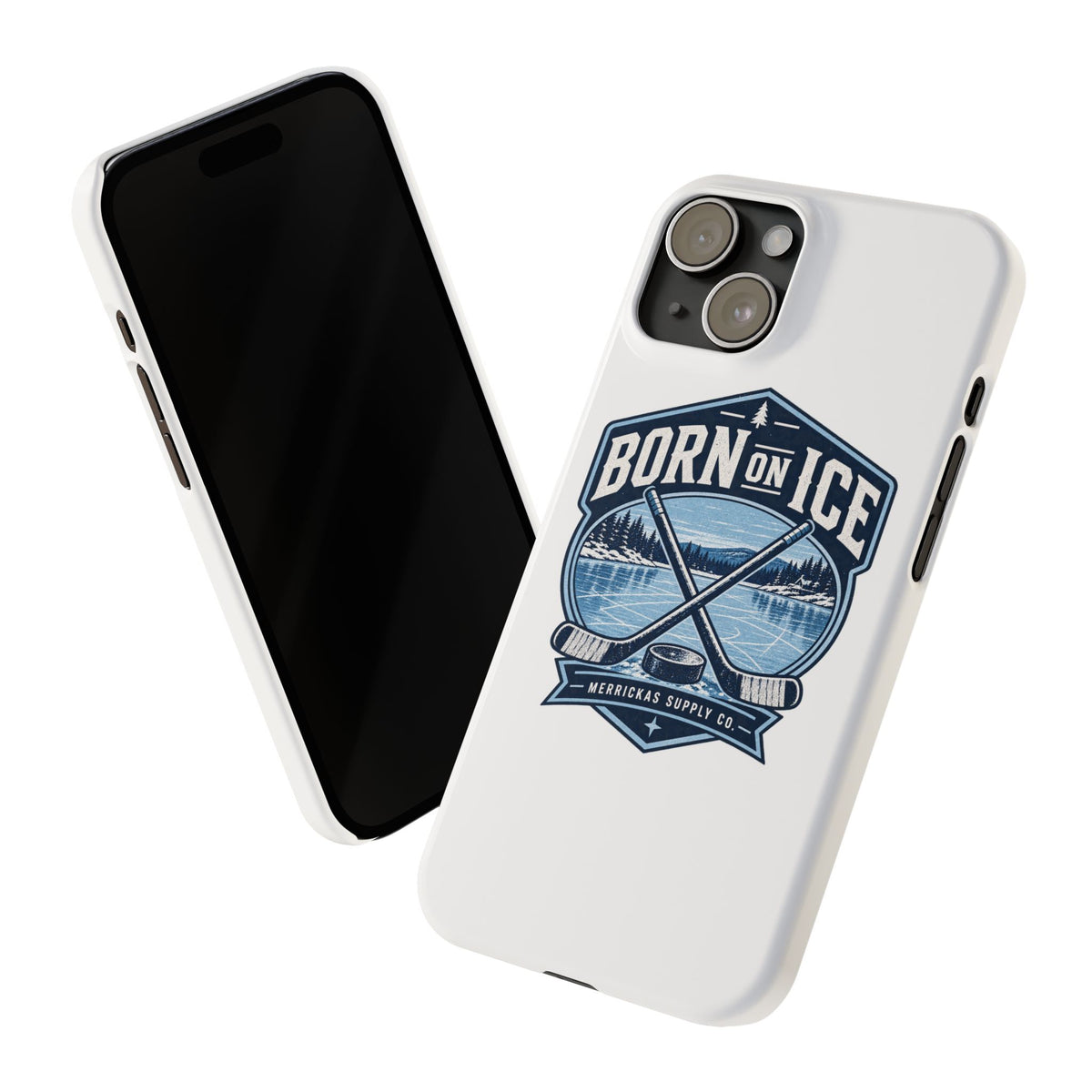 Born On Ice Phone Case
