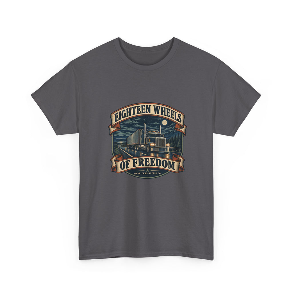 Eighteen Wheels Of Freedom Classic Tee