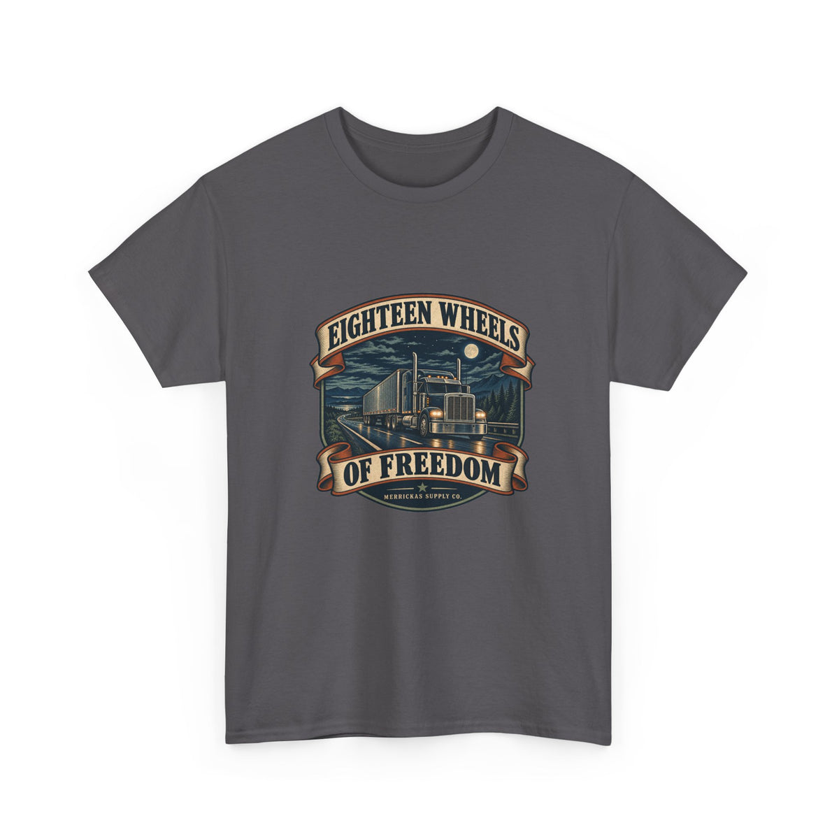 Eighteen Wheels Of Freedom Classic Tee