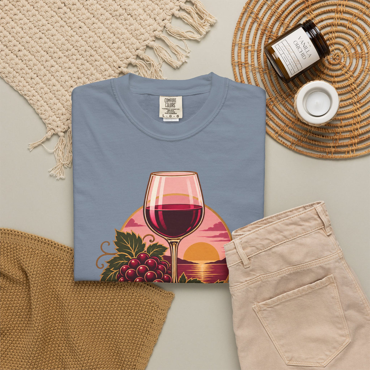 Wine About It Garment-Dyed Tee